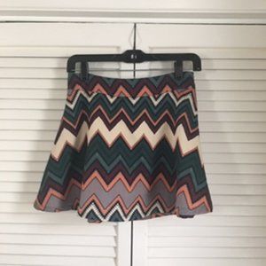 Cute mini lined Flare Skort